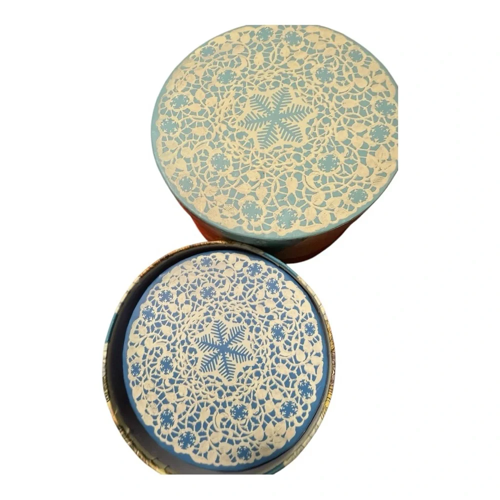 Angel Themed Decorative Boxes Set of 3 Nesting Christmas Boxes - Picture 9 of 10